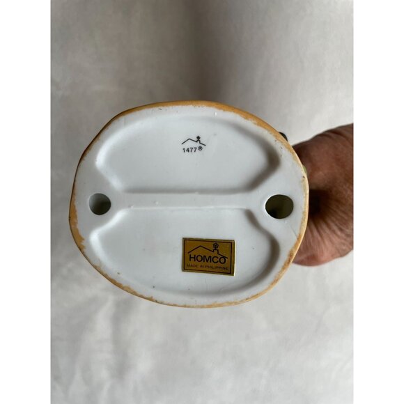 Vintage Homco Farmer Figurine With Chickens - Picture 5 of 5